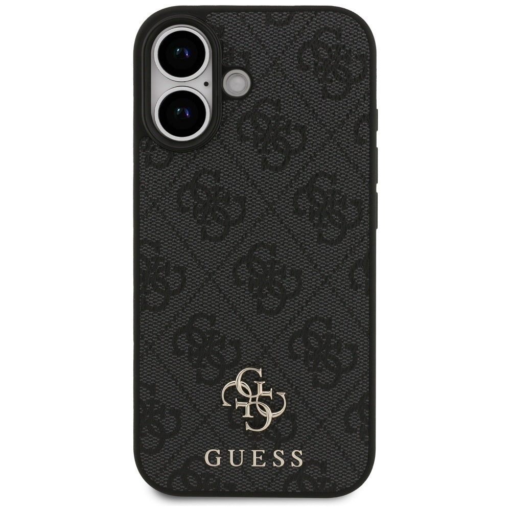Futrola MagSafe za Apple iPhone 17, Guess, 4G Small and Classic Logo, Crna