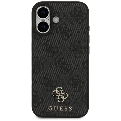 Futrola MagSafe za Apple iPhone 17, Guess, 4G Small and Classic Logo, Crna