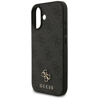 Futrola MagSafe za Apple iPhone 17, Guess, 4G Small and Classic Logo, Crna
