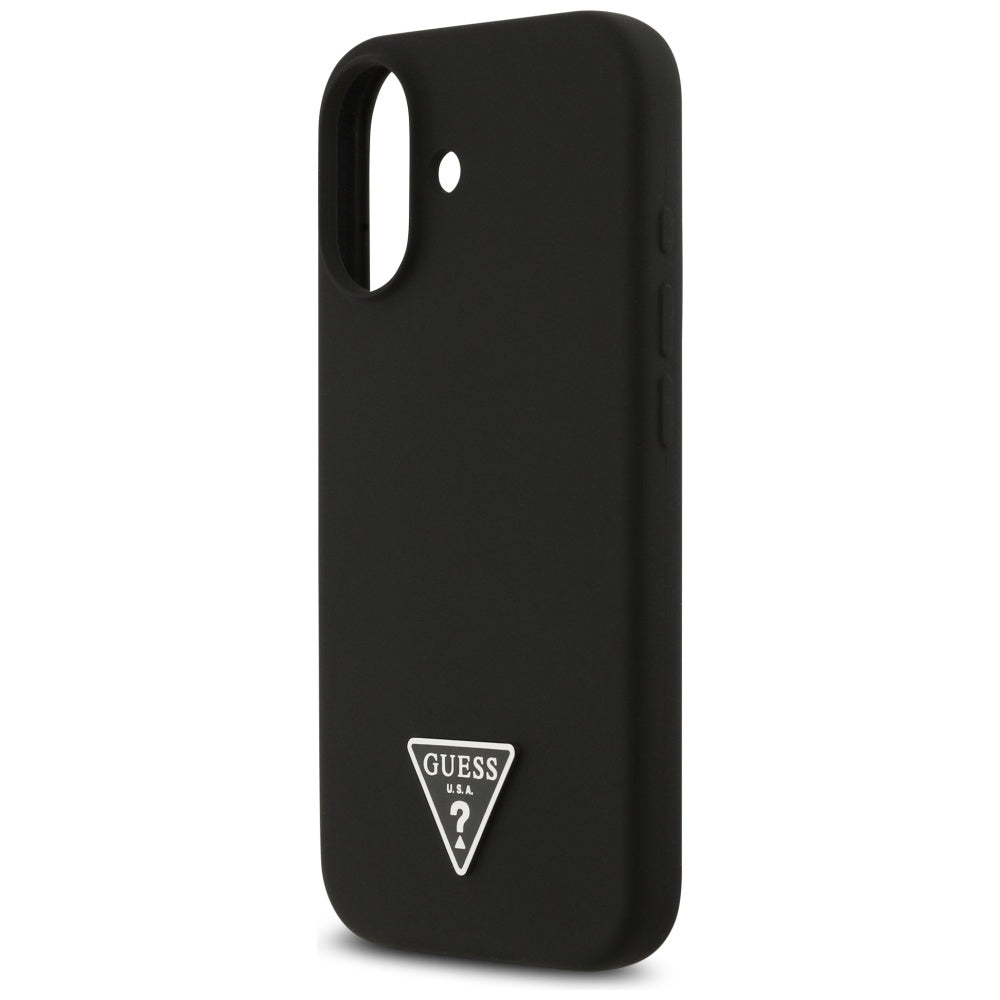 Futrola MagSafe za Apple iPhone 17, Guess, Triangle Logo, Crna
