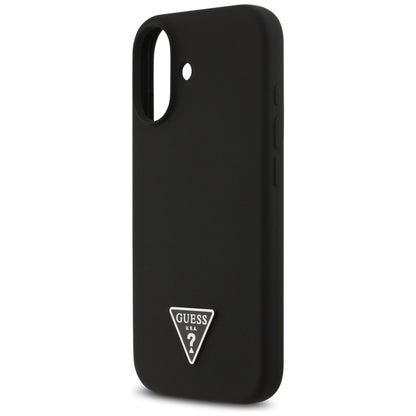 Futrola MagSafe za Apple iPhone 17, Guess, Triangle Logo, Crna