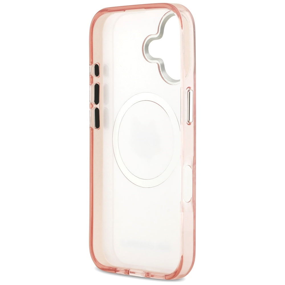 Futrola MagSafe za Apple iPhone 17, Karl Lagerfeld, IML Choupette`s Head, Roze