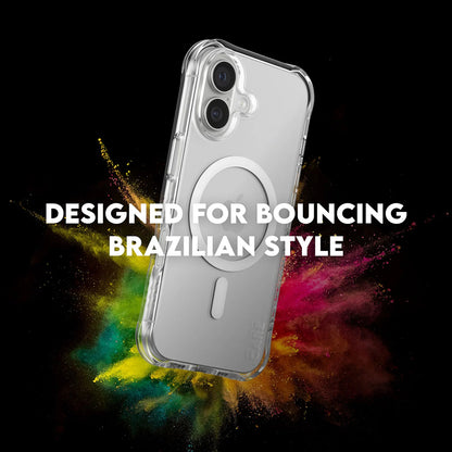 Futrola MagSafe za Apple iPhone 17, PanzerGlass, Care Fashionable, Transparentna Bela