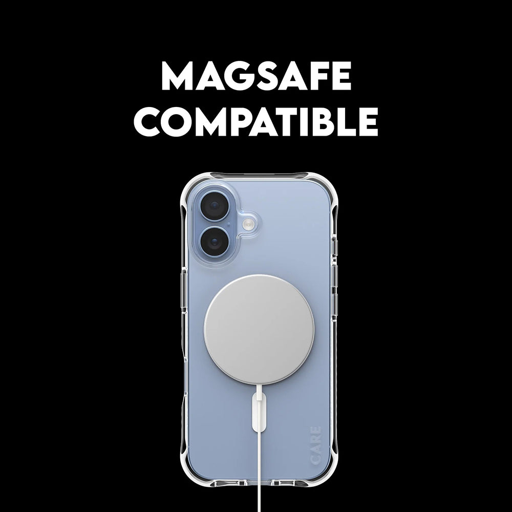 Futrola MagSafe za Apple iPhone 17, PanzerGlass, Care Fashionable, Transparentna Bela