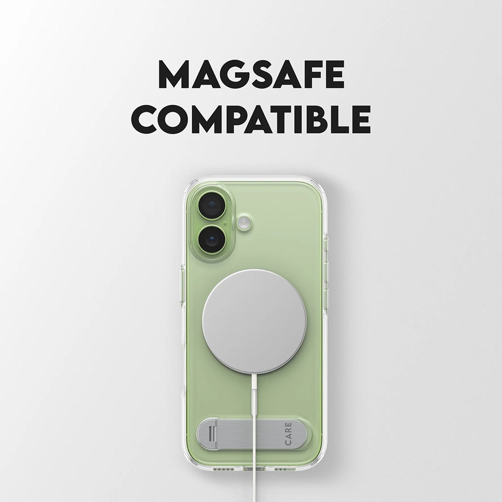 Futrola MagSafe za Apple iPhone 17, PanzerGlass, sa karakteristikom postolja, Transparentna