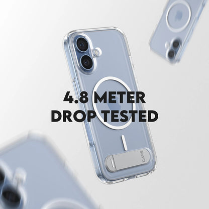 Futrola MagSafe za Apple iPhone 17, PanzerGlass, sa karakteristikom postolja, Transparentna