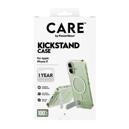 Futrola MagSafe za Apple iPhone 17, PanzerGlass, sa karakteristikom postolja, Transparentna