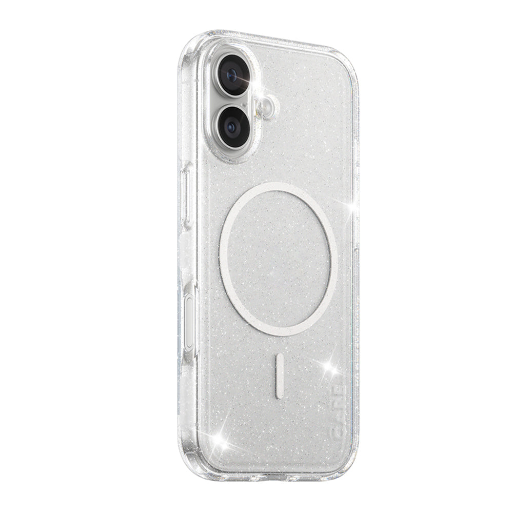 Futrola MagSafe za Apple iPhone 17, PanzerGlass, Care Urban Explorer Star Lit, Transparentna Bela