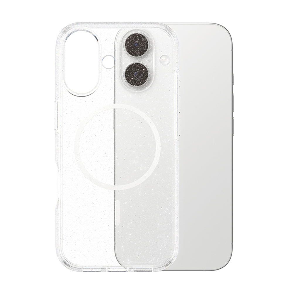 Futrola MagSafe za Apple iPhone 17, PanzerGlass, Care Urban Explorer Star Lit, Transparentna Bela