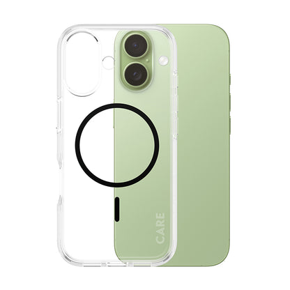 Futrola MagSafe za Apple iPhone 17, PanzerGlass, Care Urban Explorer, Crna Transparentna