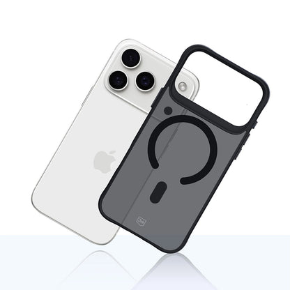 Futrola MagSafe za Apple iPhone 17 Pro, 3MK, Smoke MagCase, Crna