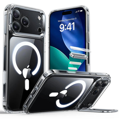 Futrola MagSafe za Apple iPhone 17 Pro, ESR, Classic Hybrid Kickstand, Providna