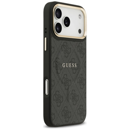 Futrola MagSafe za Apple iPhone 17 Pro, Guess, 4G Classic, Crna