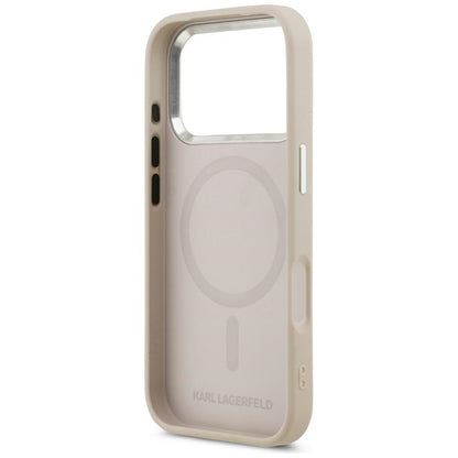 Futrola MagSafe za Apple iPhone 17 Pro, Karl Lagerfeld, Choupette Pin, Roze