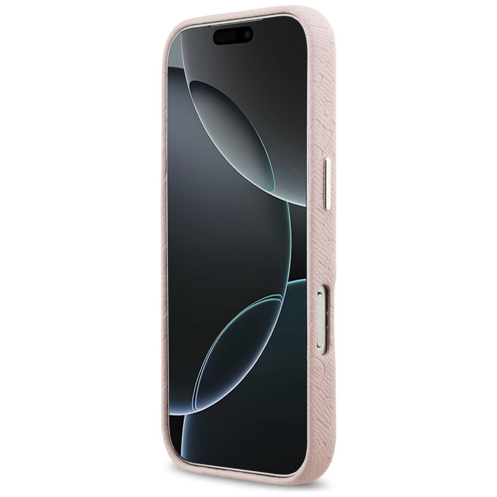 Futrola MagSafe za Apple iPhone 17 Pro, Karl Lagerfeld, FW Stamped Karl, Roze