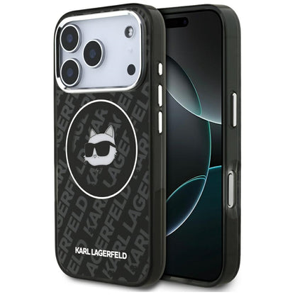 Futrola MagSafe za Apple iPhone 17 Pro, Karl Lagerfeld, IML Choupette`s Head, Crna