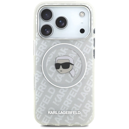Futrola MagSafe za Apple iPhone 17 Pro, Karl Lagerfeld, IML Karl`s Head, Siva