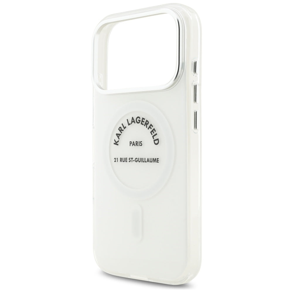 Futrola MagSafe za Apple iPhone 17 Pro, Karl Lagerfeld, IML Logo RSG, Providna