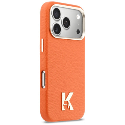 Futrola MagSafe za Apple iPhone 17 Pro, Karl Lagerfeld, Karl Head Logo, Narandžasta