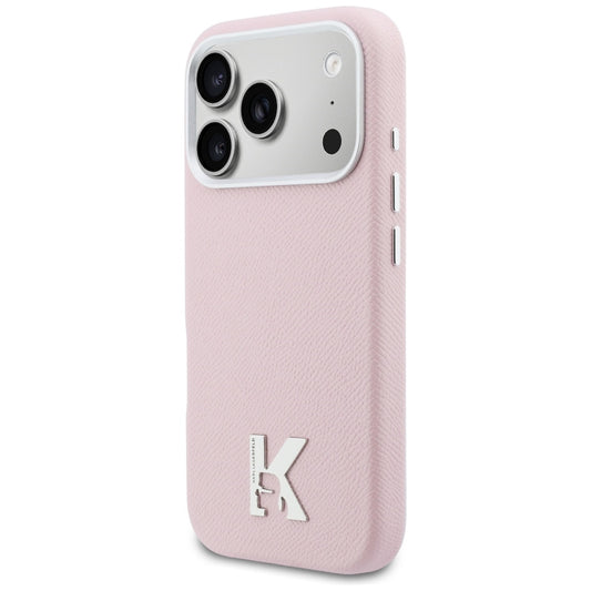 Futrola MagSafe za Apple iPhone 17 Pro, Karl Lagerfeld, Karl Head Logo, Roze