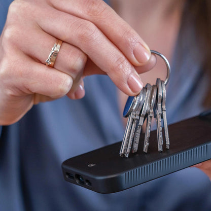 Futrola MagSafe za Apple iPhone 17 Pro Max, 3MK, Smoke MagCase, Crna