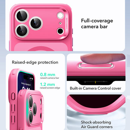 Husa MagSafe za Apple iPhone 17 Pro Max, ESR, Classic Hybrid, Roze Saten