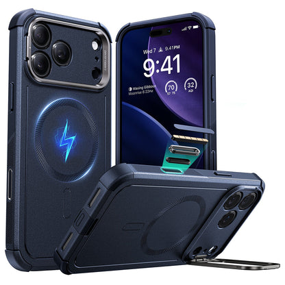 Futrola MagSafe za Apple iPhone 17 Pro Max, ESR, Cyber Armor Kickstand, Plava