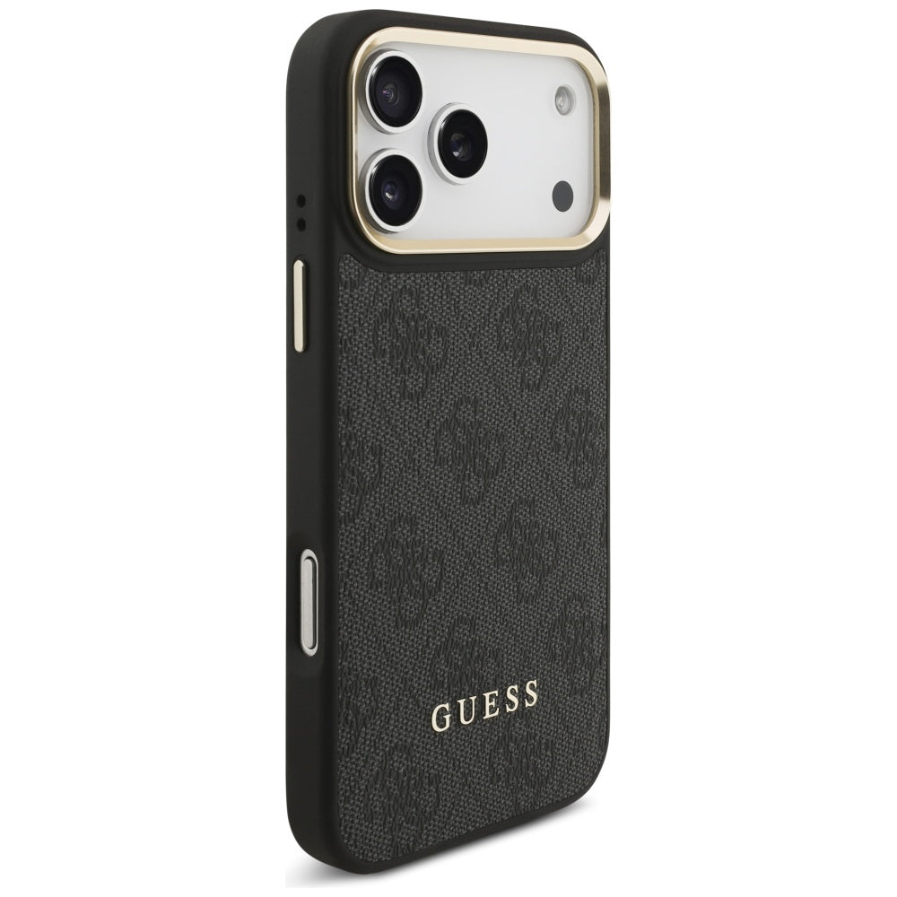Futrola MagSafe za Apple iPhone 17 Pro Max, Guess, Cardslot 4G, Crna