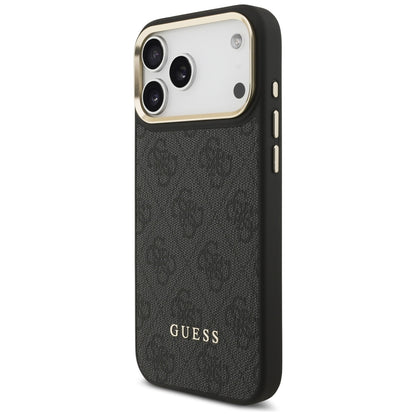 Futrola MagSafe za Apple iPhone 17 Pro Max, Guess, Cardslot 4G, Crna