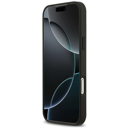 Futrola MagSafe za Apple iPhone 17 Pro Max, Guess, Grained Flowers, Crna