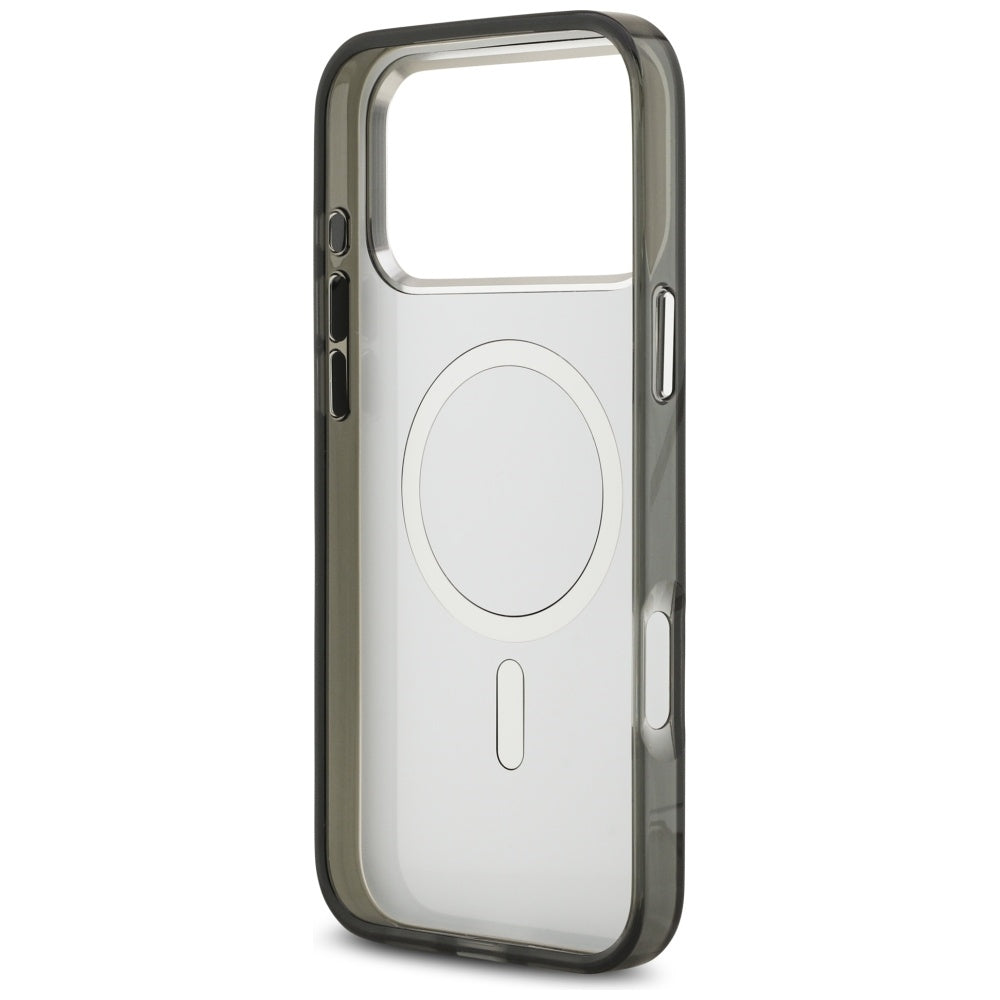 Futrola MagSafe za Apple iPhone 17 Pro Max, Karl Lagerfeld, IML Aquarelle Logo Karl & Choupette, Crna