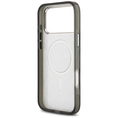 Futrola MagSafe za Apple iPhone 17 Pro Max, Karl Lagerfeld, IML Leopard Pattern, Crna