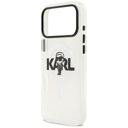 Futrola MagSafe za Apple iPhone 17 Pro Max, Karl Lagerfeld, IML Sketch Logo Karl, Providna