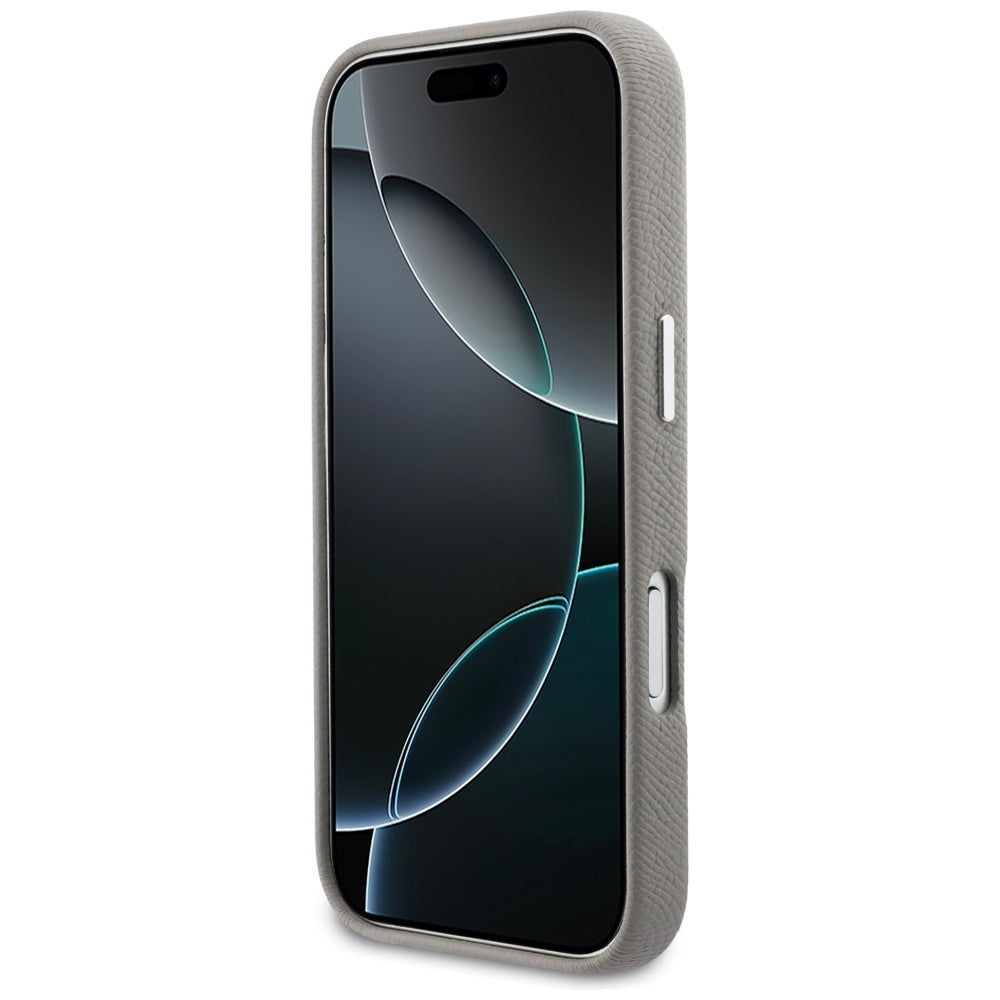 Futrola MagSafe za Apple iPhone 17 Pro Max, Karl Lagerfeld, Saffiano Karl & Choupette Pins, Siva