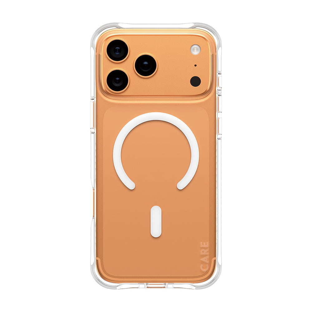 Futrola MagSafe za Apple iPhone 17 Pro Max, PanzerGlass, Care Fashionable, Transparent Bela