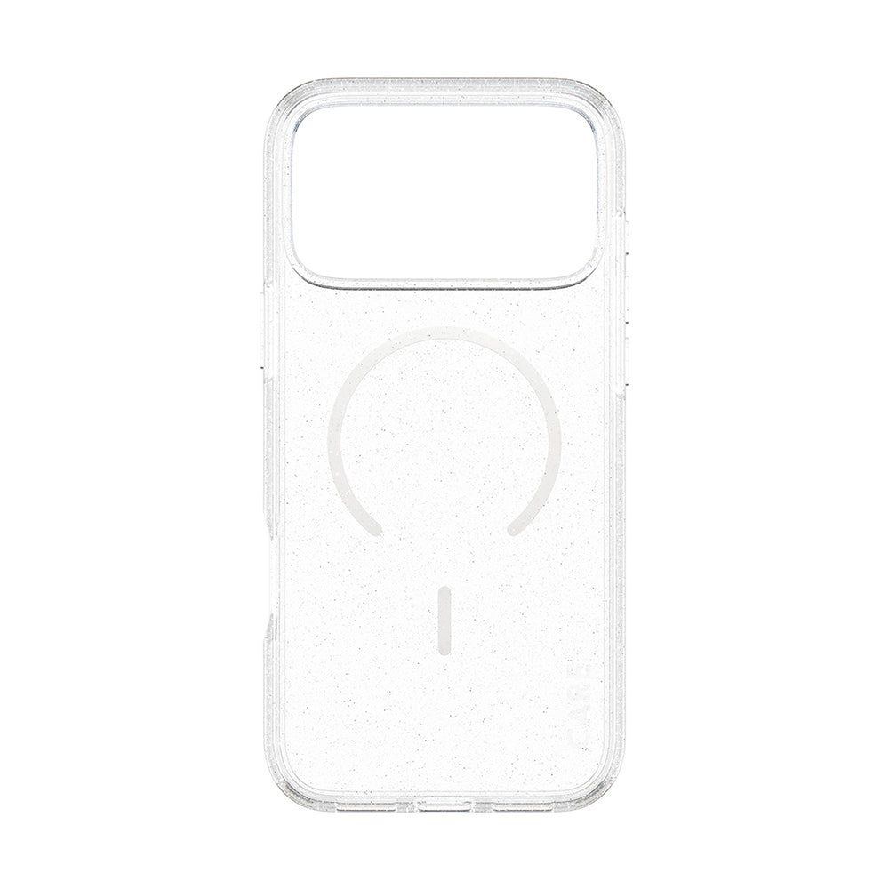 Futrola MagSafe za Apple iPhone 17 Pro Max, PanzerGlass, Care Urban Explorer Star Lit, Transparentna Bela