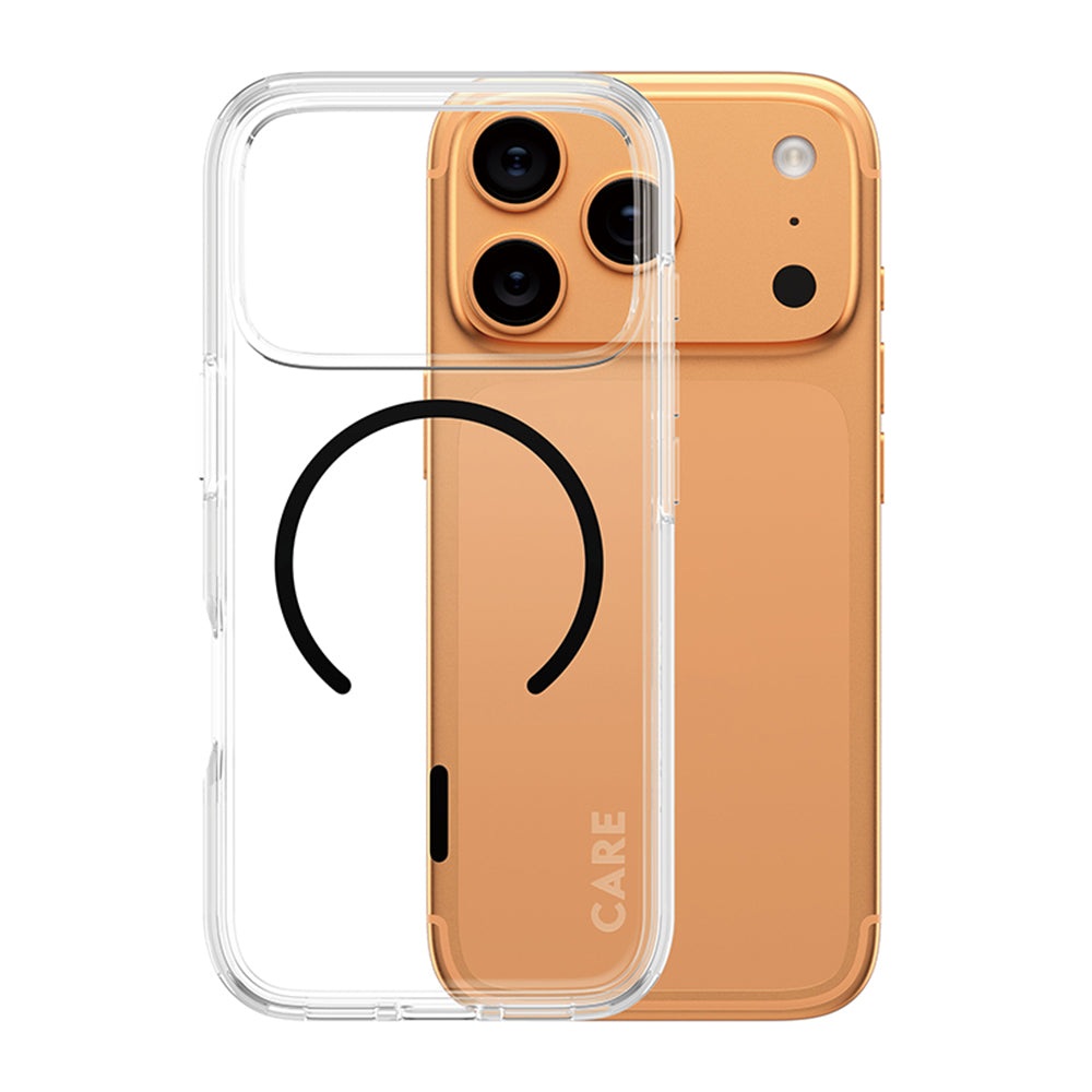 Futrola MagSafe za Apple iPhone 17 Pro Max, PanzerGlass, Care Urban Explorer, Crna Transparentna