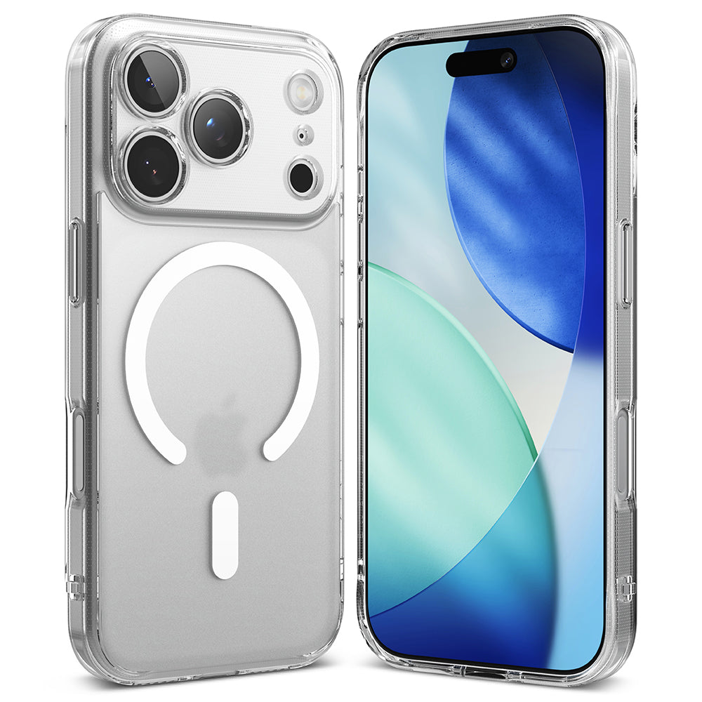 Futrola MagSafe za Apple iPhone 17 Pro Max, Ringke, Fusion, Mat Transparent
