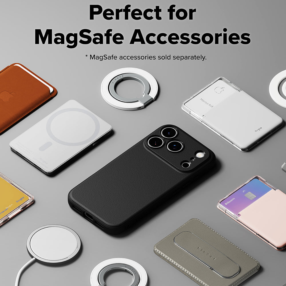 Futrola MagSafe za Apple iPhone 17 Pro Max, Ringke, Onyx, Crna