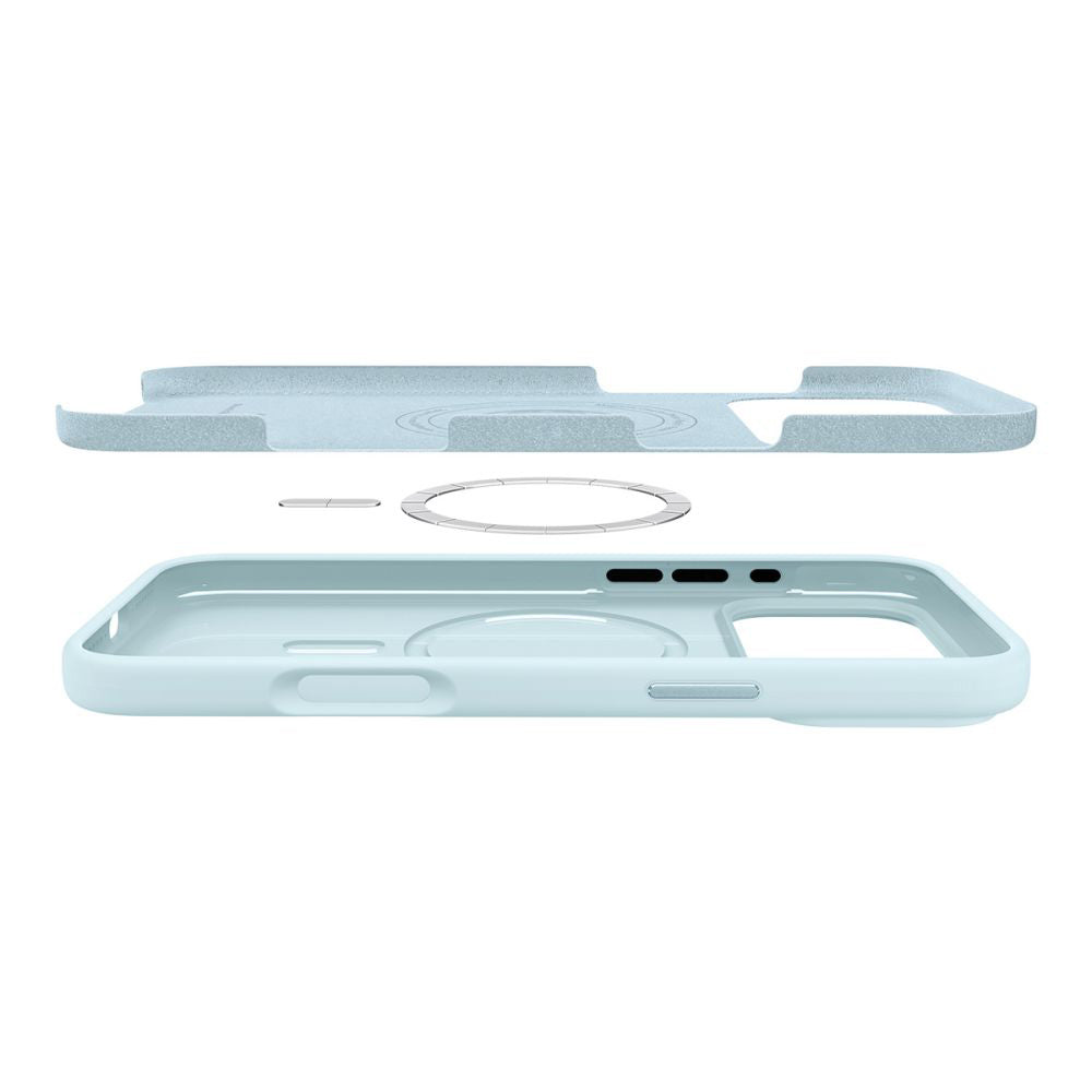 Futrola MagSafe za Apple iPhone 17 Pro Max, Spigen, Silicone Fit, Plava