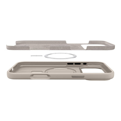 Futrola MagSafe za Apple iPhone 17 Pro Max, Spigen, Silicone Fit, Krem