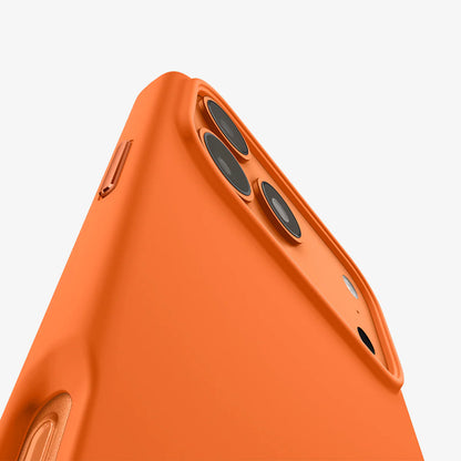 MagSafe futrola za Apple iPhone 17 Pro Max, Spigen, Silicone Fit, Narandžasta