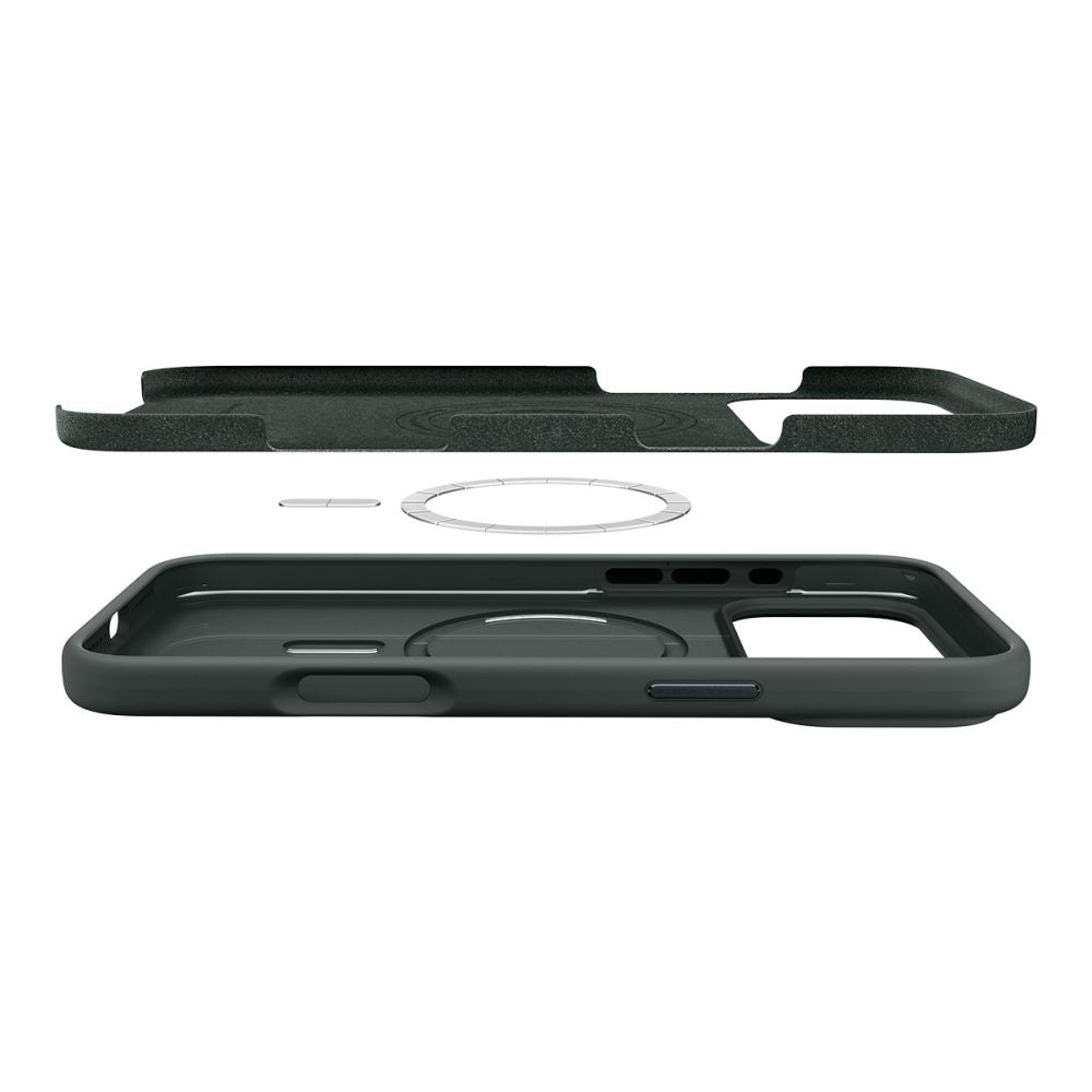 Futrola MagSafe za Apple iPhone 17 Pro Max, Spigen, Silicone Fit, Zelena