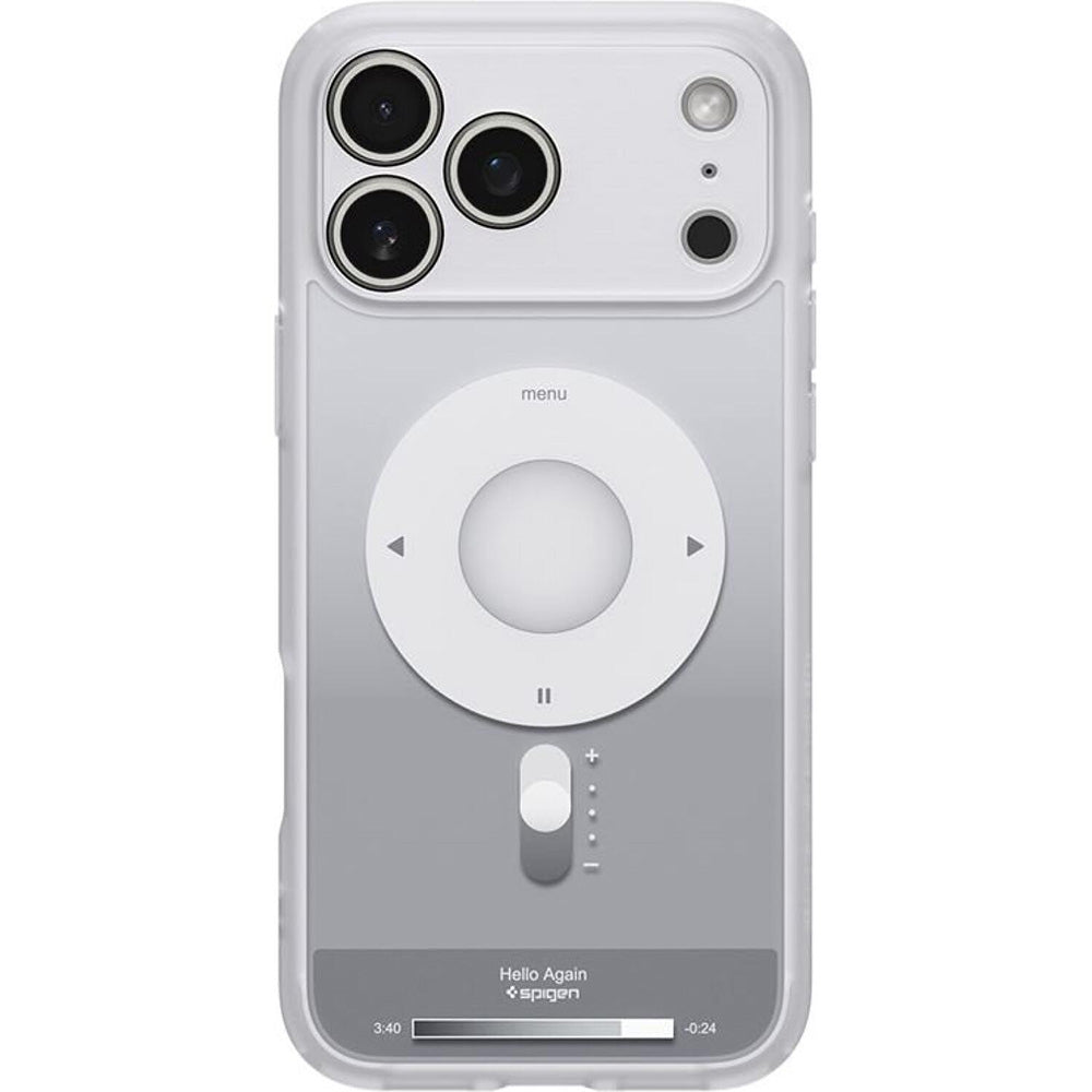 Futrola MagSafe za Apple iPhone 17 Pro Max, Spigen, Ultra Hybrid Classic, Srebrna