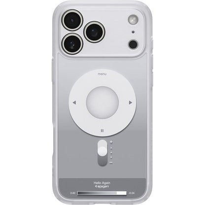 Futrola MagSafe za Apple iPhone 17 Pro Max, Spigen, Ultra Hybrid Classic, Srebrna