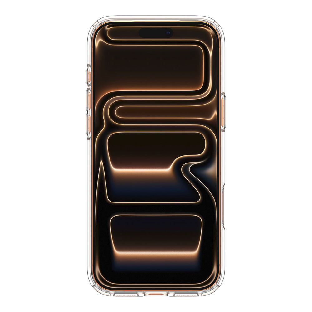 Futrola MagSafe za Apple iPhone 17 Pro Max, Spigen, Ultra Hybrid, Transparentna Narandžasta