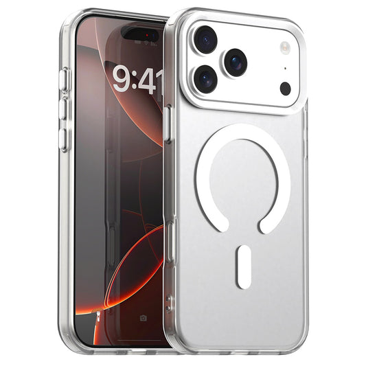 Futrola MagSafe za Apple iPhone 17 Pro Max, Techsuit, CandyCase, Bela