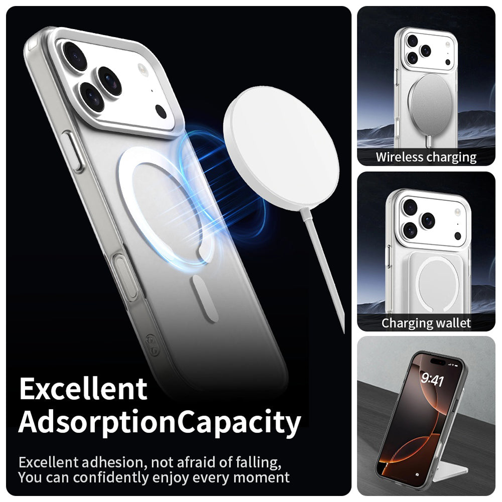 Futrola MagSafe za Apple iPhone 17 Pro Max, Techsuit, CandyCase, Bela