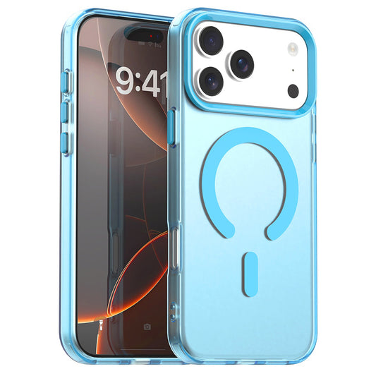 Futrola MagSafe za Apple iPhone 17 Pro Max, Techsuit, CandyCase, Plava