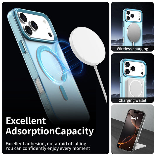 Futrola MagSafe za Apple iPhone 17 Pro Max, Techsuit, CandyCase, Plava